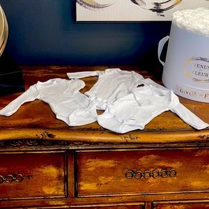 Gerber NB long sleeve onesies